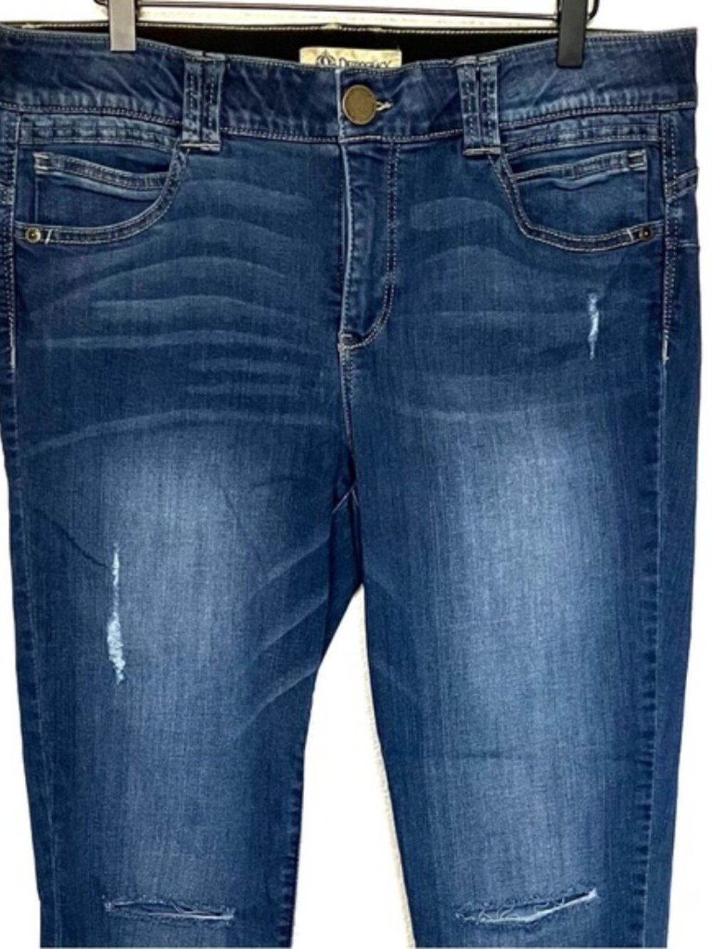 Democracy "Ab" Technology Distressed Skinny Jeans - Picture 2 of 7